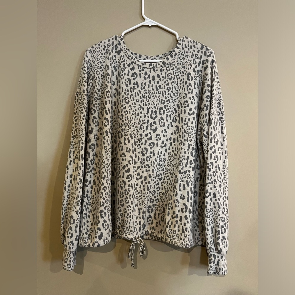 Leopard Print Top